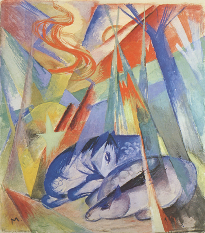 Franz Marc Sleeping Animals (mk34)